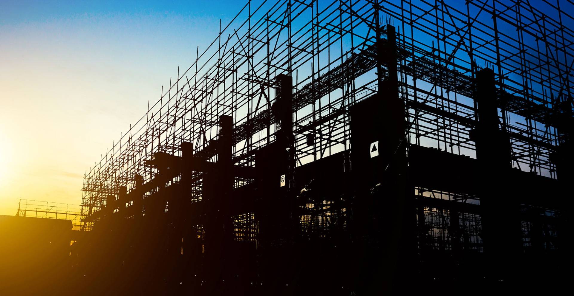 construction site silhouettes 1